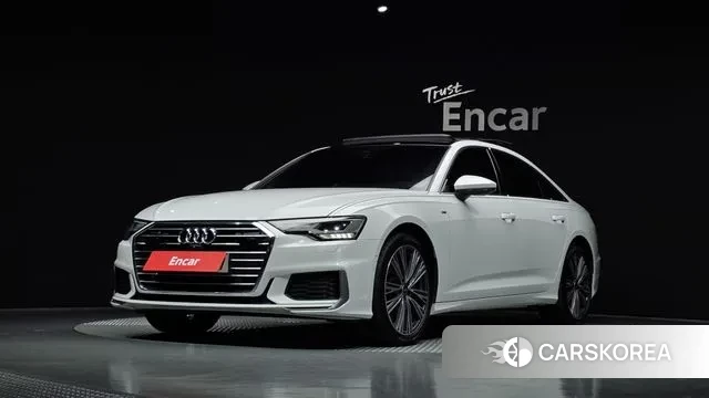 Audi A6 (C8) 2022 Белый из Кореи