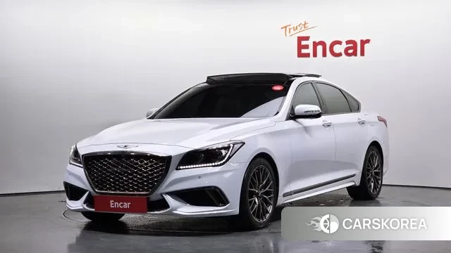 Genesis G80 2018 Белый из Кореи