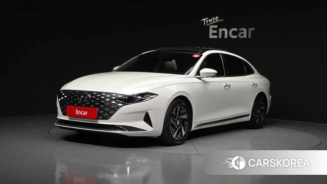 Hyundai The New Grandeur IG Hybrid 2022 Белый из Кореи