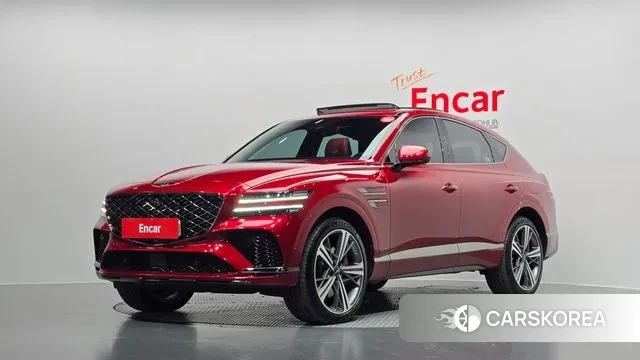 Genesis GV80 Coupe 2024 Красный из Кореи
