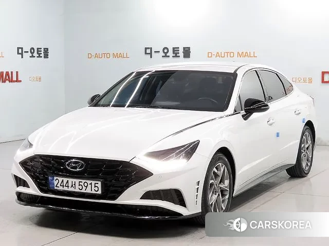 Hyundai Sonata (DN8) 2021 Белый из Кореи