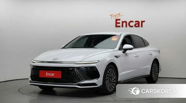 Hyundai Sonata D Edge Hybrid (DN8) 2024 Белый из Кореи