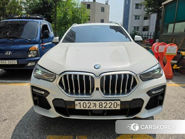 BMW X6 (G06) 2020 Белый из Кореи