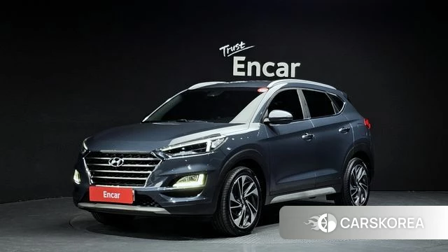 Hyundai All New Tucson 2018 Синий из Кореи