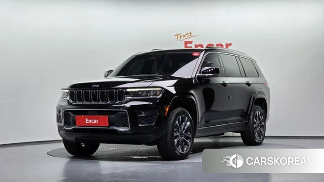 Jeep Grand Cherokee (WL) 2021 Черный из Кореи
