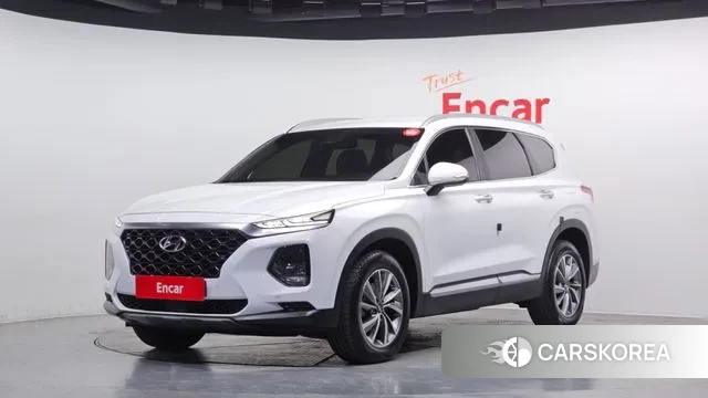 Hyundai Santa Fe TM 2020 Белый из Кореи