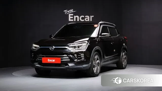 Ssangyong Beautiful Korando 2021 Черный из Кореи