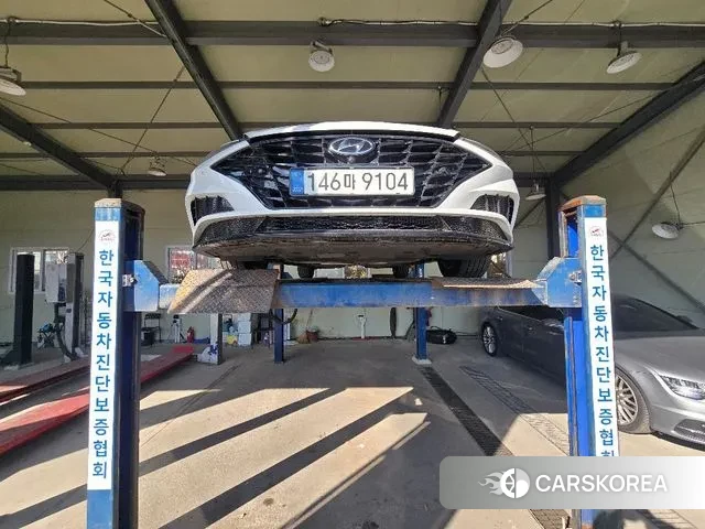 Hyundai Sonata (DN8) 2022 Белый из Кореи