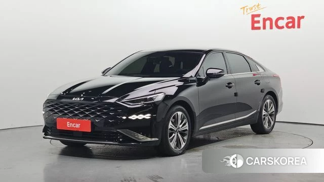 Kia K8 Hybrid 2022 Черный из Кореи