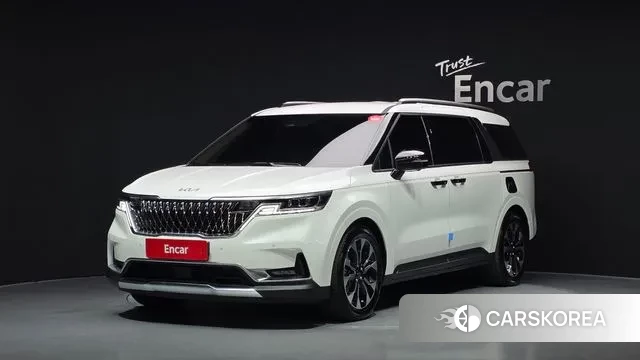 Kia Carnival 4th generation 2021 Белый из Кореи