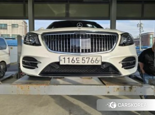 Mercedes-Benz S-Class W222 2019 Белый из Кореи