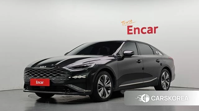Kia K8 Hybrid 2023 Серый из Кореи