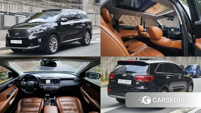 Kia The New Sorento 2018 Черный из Кореи