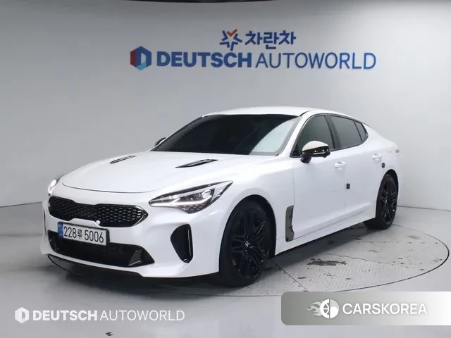 Kia Stinger Meister 2022 Белый из Кореи