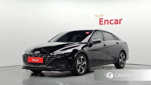 Hyundai Avante (CN7) 2020 Черный из Кореи