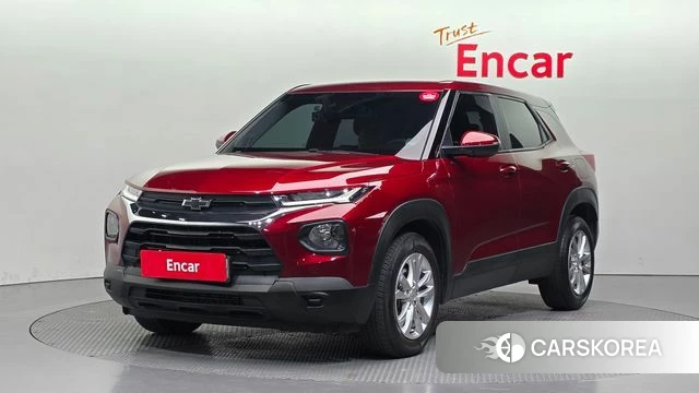 Chevrolet (GM Daewoo) Trailblazer 2021 Красный из Кореи