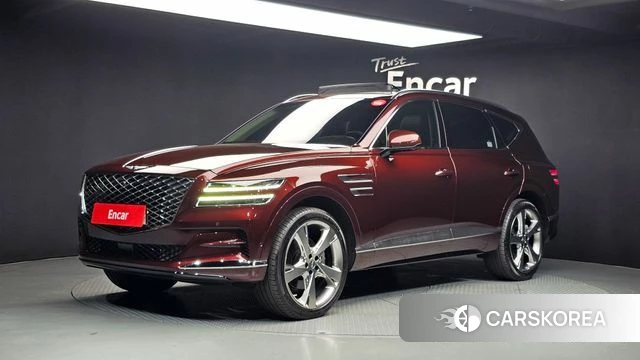 Genesis GV80 2021 Красный из Кореи