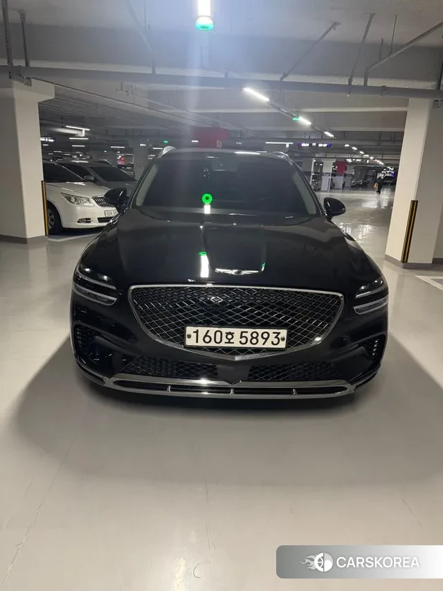 Genesis GV70 2021 Черный из Кореи