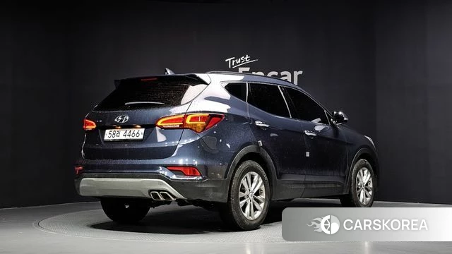 Hyundai Santa Fe The Prime 2018 Синий из Кореи