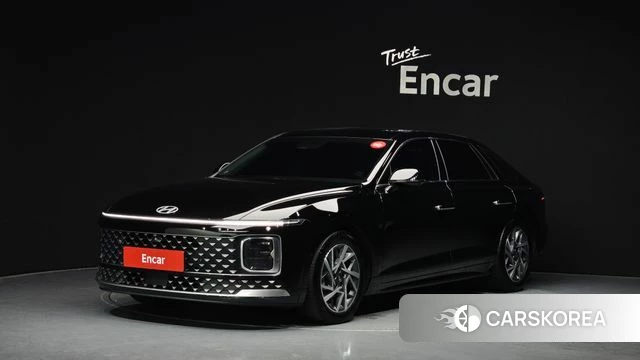 Hyundai Grandeur Hybrid (GN7) 2024 Черный из Кореи