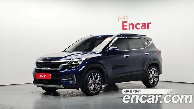 Kia Seltos 2019 Синий из Кореи