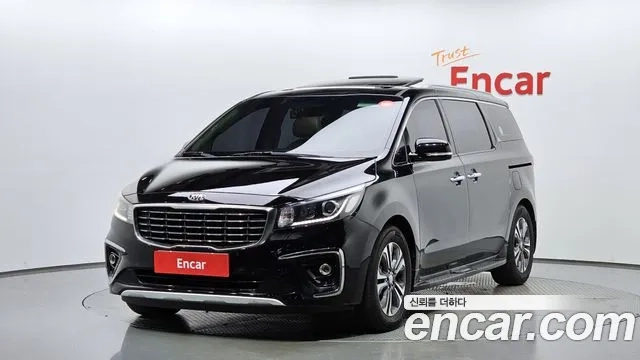 Kia The New Carnival 2018 Черный из Кореи