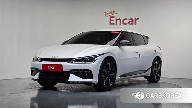 Kia EV6 2022 Белый из Кореи