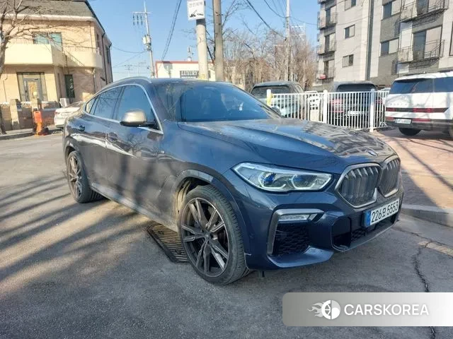 BMW X6 (G06) 2021 Серый из Кореи