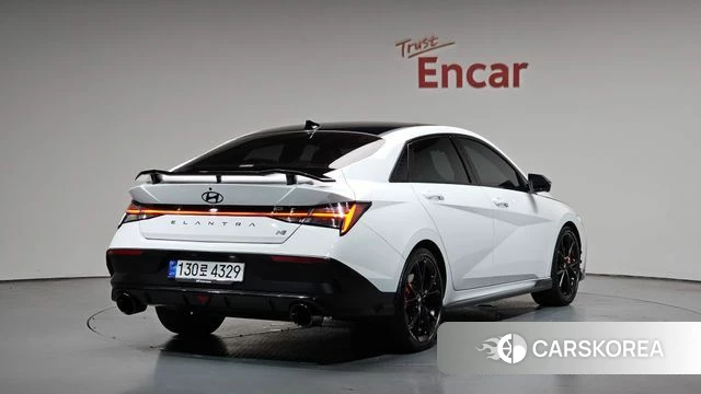 Hyundai The New Avante (CN7) 2025 Белый из Кореи