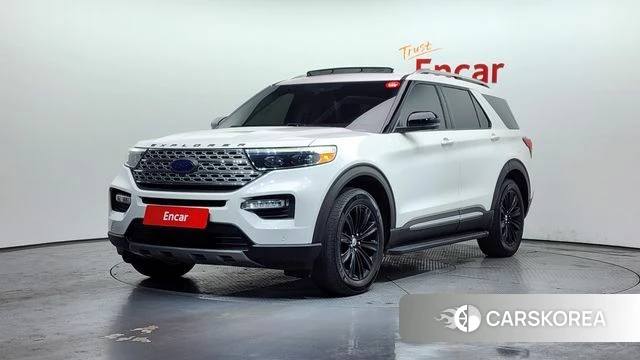 Ford Explorer 6th Generation 2021 Белый из Кореи