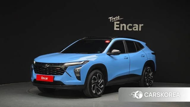 Chevrolet (GM Daewoo) Trax Crossover 2023 Синий из Кореи