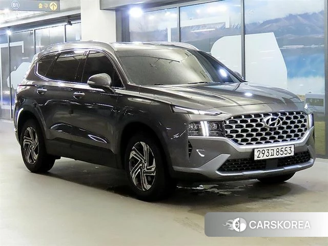 Hyundai The New Santa Fe 2020 Серый из Кореи