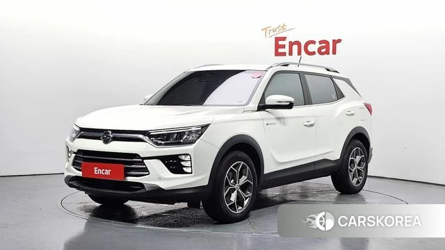Ssangyong Beautiful Korando 2022 Белый из Кореи