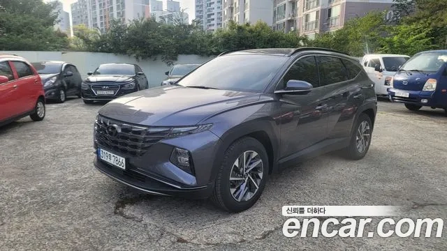 Hyundai Tucson Hybrid (NX4) 2021 Серый из Кореи