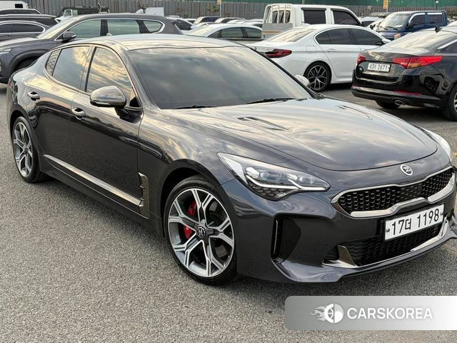 Kia Stinger 2018 Серый из Кореи