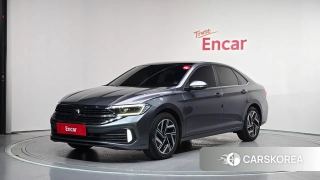 Volkswagen 7th Generation of Jetta 2022 Серый из Кореи