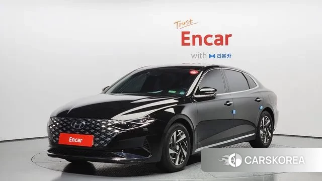 Hyundai The New Grandeur IG Hybrid 2020 Черный из Кореи