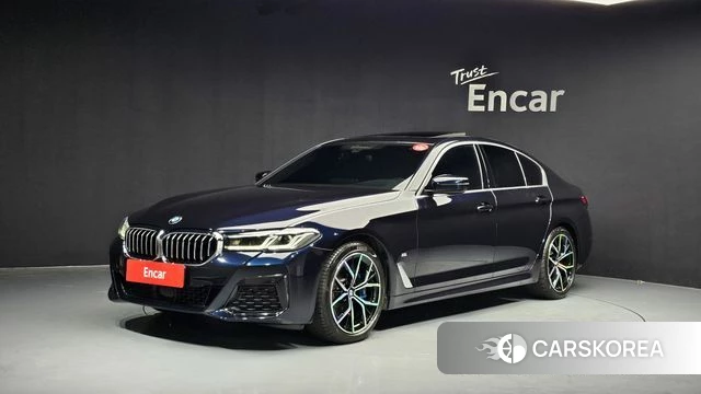 BMW 5 Series (G30) 2021 Черный из Кореи
