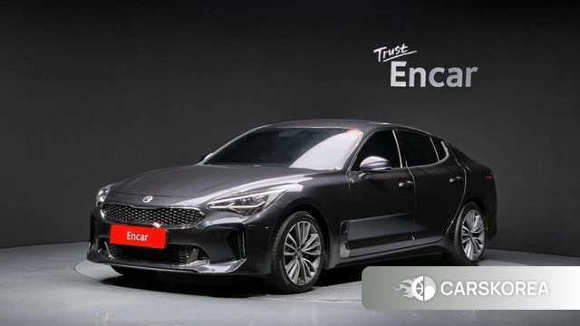 Kia Stinger 2019 Серый из Кореи