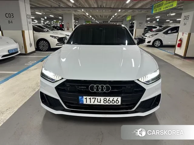 Audi A7 (4K) 2022 Белый из Кореи