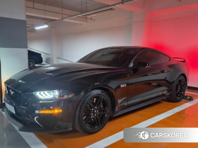 Ford Mustang 2020 Черный из Кореи
