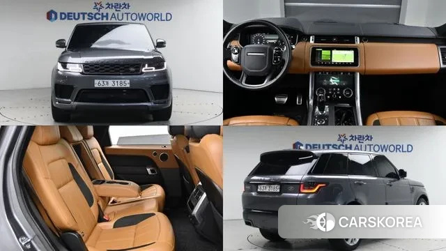 Land Rover Range Rover Sport 2nd Generation 2019 Серый из Кореи