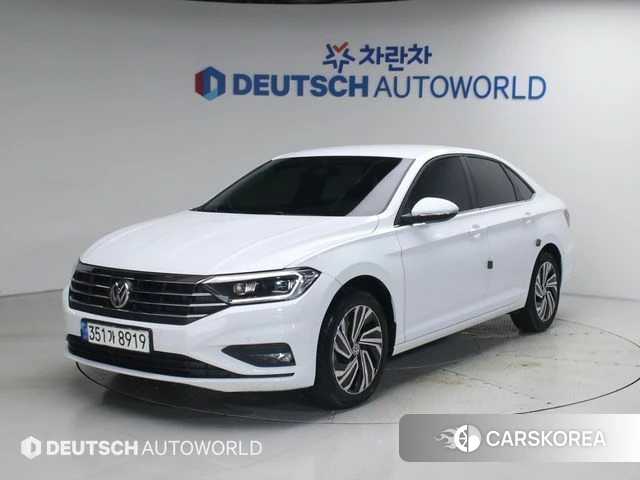 Volkswagen 7th Generation of Jetta 2021 Белый из Кореи