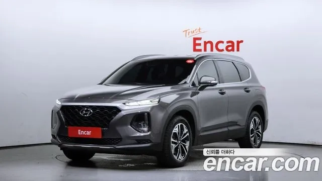 Hyundai Santa Fe TM 2018 Серый из Кореи