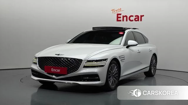 Genesis G80 (RG3) 2021 Белый из Кореи