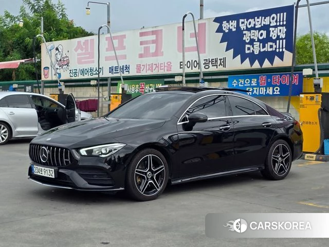Mercedes-Benz CLA-Class C118 2021 Черный из Кореи