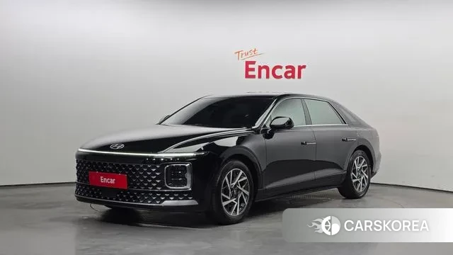 Hyundai Grandeur (GN7) 2023 Черный из Кореи