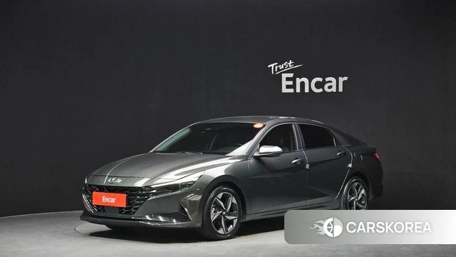Hyundai Avante (CN7) 2021 Серый из Кореи