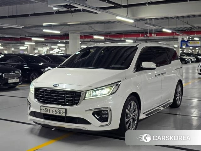 Kia The New Carnival 2018 Белый из Кореи
