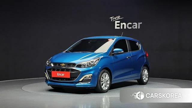 Chevrolet (GM Daewoo) The New Spark 2019 Синий из Кореи